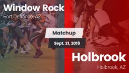 Matchup: Window Rock High vs. Holbrook  2018