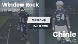Matchup: Window Rock High vs. Chinle  2018