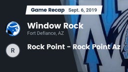 Recap: Window Rock  vs. Rock Point - Rock Point Az 2019