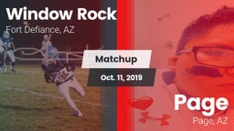 Matchup: Window Rock High vs. Page  2019