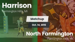 Matchup: Harrison  vs. North Farmington  2016