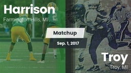 Matchup: Harrison  vs. Troy  2017