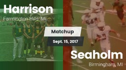 Matchup: Harrison  vs. Seaholm  2017
