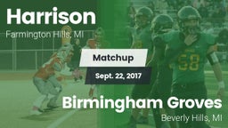 Matchup: Harrison  vs. Birmingham Groves  2017