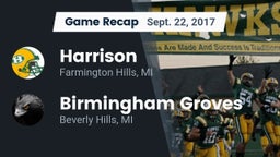 Recap: Harrison  vs. Birmingham Groves  2017