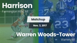 Matchup: Harrison  vs. Warren Woods-Tower  2017