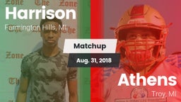 Matchup: Harrison  vs. Athens  2018
