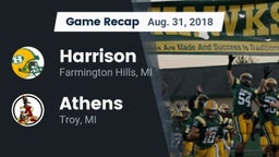 Recap: Harrison  vs. Athens  2018