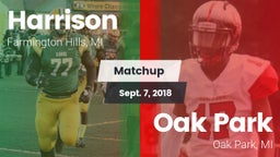 Matchup: Harrison  vs. Oak Park  2018