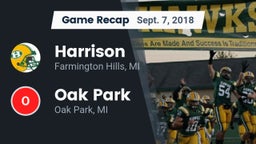 Recap: Harrison  vs. Oak Park  2018