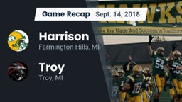 Recap: Harrison  vs. Troy  2018