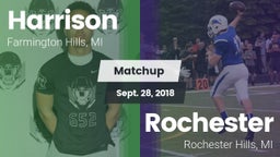 Matchup: Harrison  vs. Rochester  2018