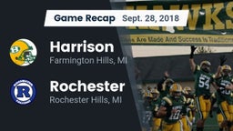 Recap: Harrison  vs. Rochester  2018