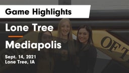 Lone Tree  vs Mediapolis  Game Highlights - Sept. 14, 2021