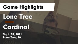 Lone Tree  vs Cardinal Game Highlights - Sept. 28, 2021