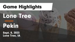 Lone Tree  vs Pekin  Game Highlights - Sept. 8, 2023