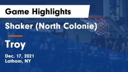Shaker  (North Colonie) vs Troy  Game Highlights - Dec. 17, 2021