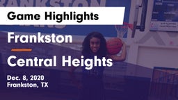 Frankston  vs Central Heights  Game Highlights - Dec. 8, 2020