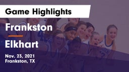 Frankston  vs Elkhart  Game Highlights - Nov. 23, 2021