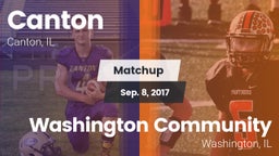 Matchup: Canton  vs. Washington Community  2017