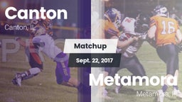 Matchup: Canton  vs. Metamora  2017