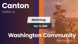 Matchup: Canton  vs. Washington Community  2018