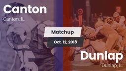 Matchup: Canton  vs. Dunlap  2018