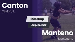 Matchup: Canton  vs. Manteno  2019