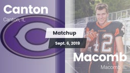 Matchup: Canton  vs. Macomb  2019