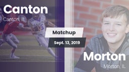 Matchup: Canton  vs. Morton  2019