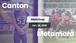 Matchup: Canton  vs. Metamora  2019
