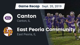 Recap: Canton  vs. East Peoria Community  2019