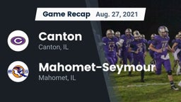 Recap: Canton  vs. Mahomet-Seymour  2021