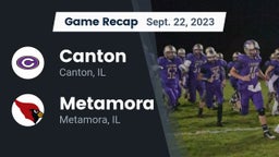 Recap: Canton  vs. Metamora  2023