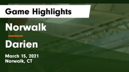 Norwalk  vs Darien  Game Highlights - March 15, 2021
