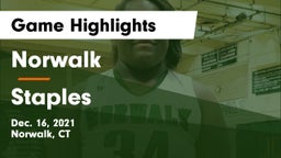 Norwalk  vs Staples Game Highlights - Dec. 16, 2021