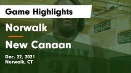 Norwalk  vs New Canaan  Game Highlights - Dec. 22, 2021