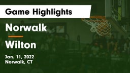 Norwalk  vs Wilton  Game Highlights - Jan. 11, 2022