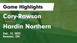 Cory-Rawson  vs Hardin Northern  Game Highlights - Feb. 12, 2022