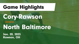 Cory-Rawson  vs North Baltimore  Game Highlights - Jan. 20, 2023