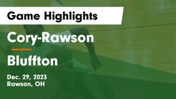 Cory-Rawson  vs Bluffton  Game Highlights - Dec. 29, 2023