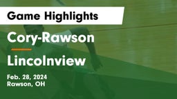 Cory-Rawson  vs Lincolnview  Game Highlights - Feb. 28, 2024
