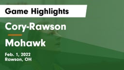 Cory-Rawson  vs Mohawk  Game Highlights - Feb. 1, 2022