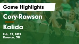 Cory-Rawson  vs Kalida  Game Highlights - Feb. 23, 2023