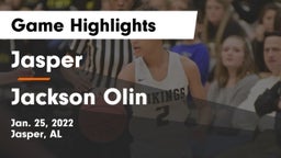 Jasper  vs Jackson Olin Game Highlights - Jan. 25, 2022