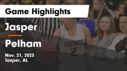 Jasper  vs Pelham  Game Highlights - Nov. 21, 2023