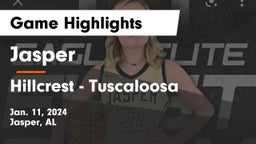Jasper  vs Hillcrest  - Tuscaloosa Game Highlights - Jan. 11, 2024