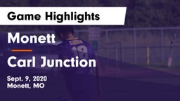 Monett  vs Carl Junction  Game Highlights - Sept. 9, 2020