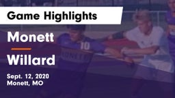 Monett  vs Willard  Game Highlights - Sept. 12, 2020