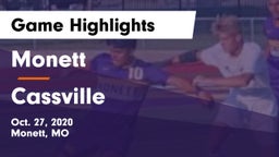 Monett  vs Cassville  Game Highlights - Oct. 27, 2020